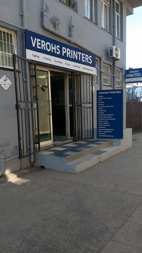 Verohs Printers Vryheid branch