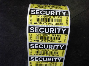Security Labels — Verohs Printers Johannesburg