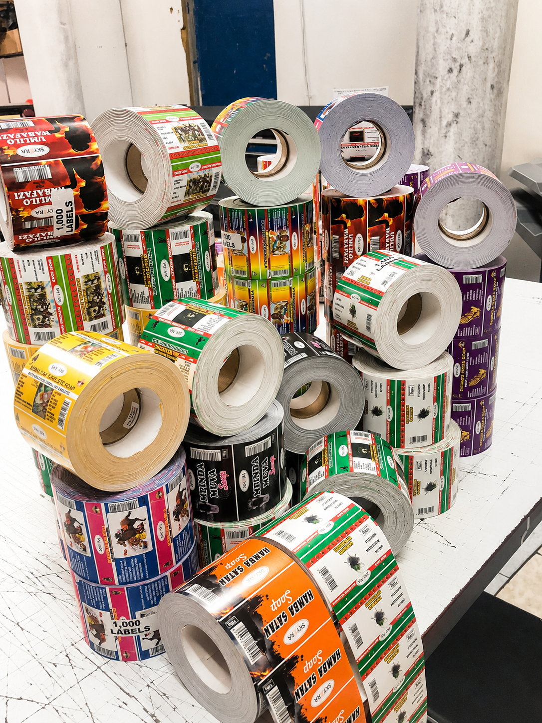 Siwasho Muthi Jar Labels — Verohs Printers Johannesburg